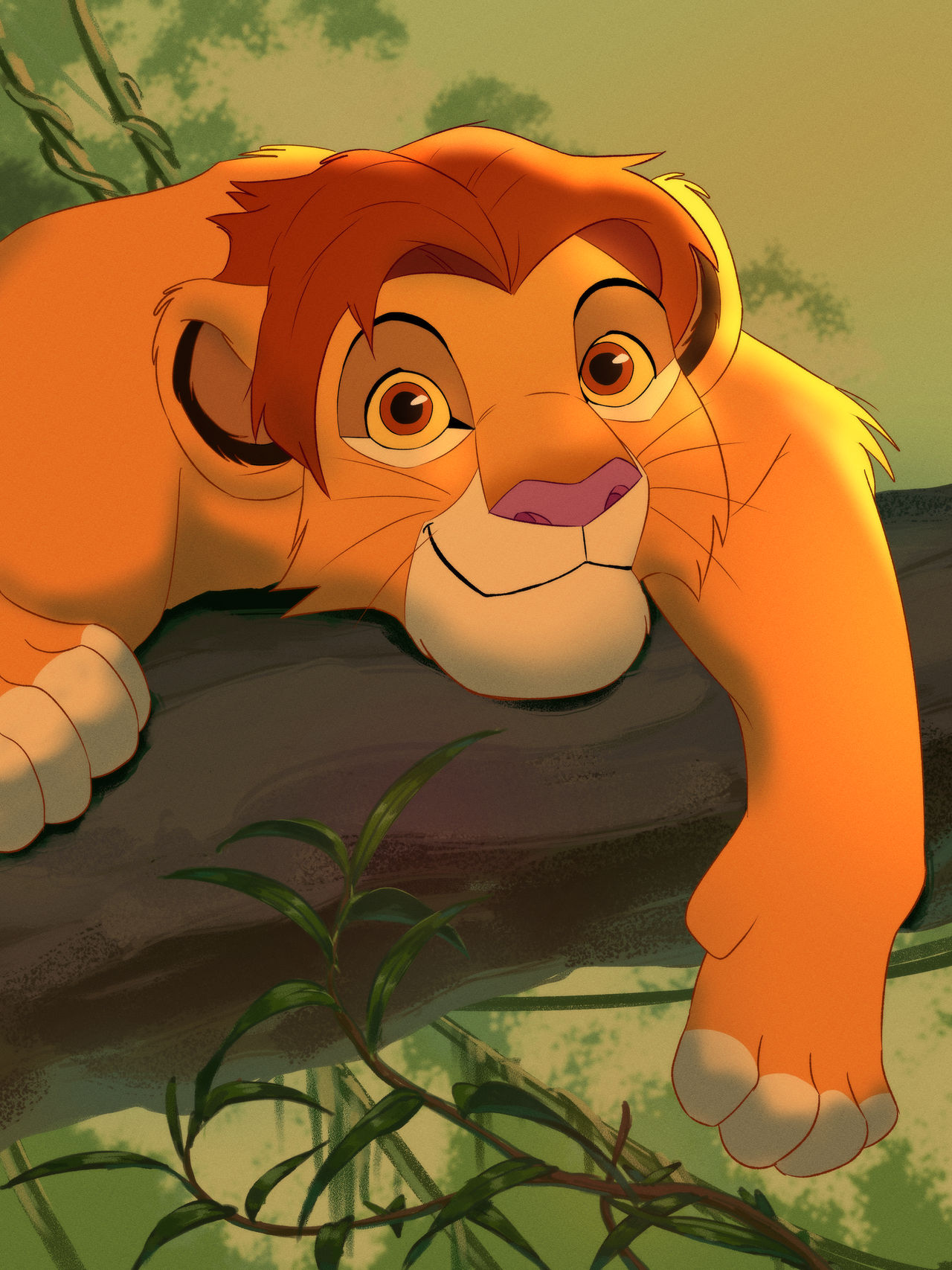 Teen Simba by stankevychko on DeviantArt
