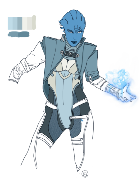 Asari Concept WIP