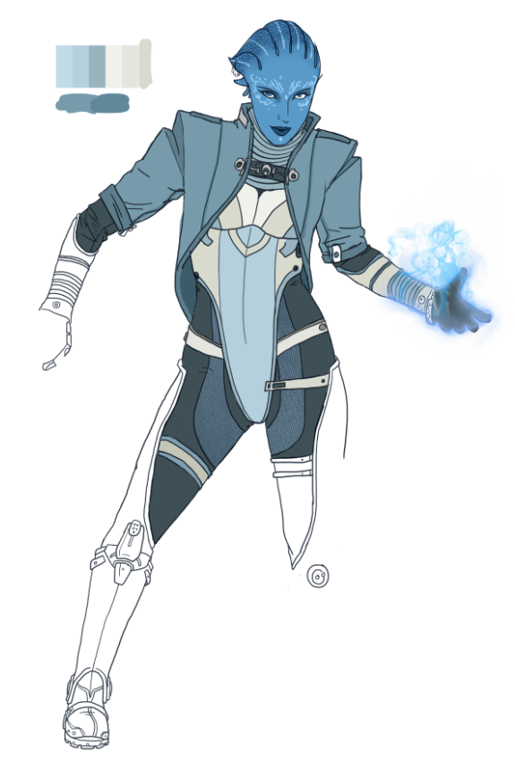 Asari Concept WIP 2