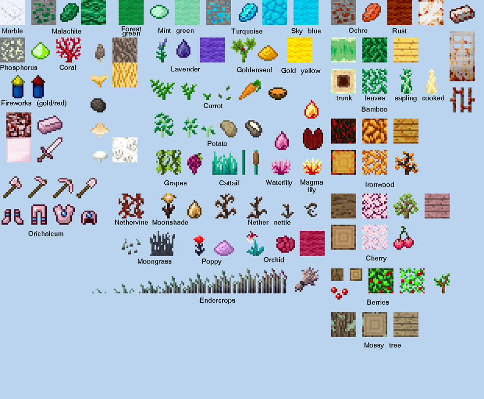 Fake Block As Painting Minecraft minecraft fake blocks by windbladeicepuppy on DeviantArt