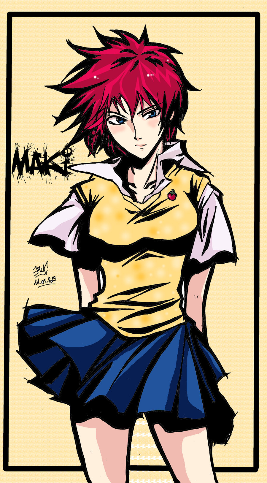 Maki - The ONLY one Air Master by ReelDeviant on DeviantArt