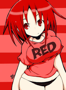 Chibi red head