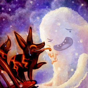 Adventure Time:  Snow Golem and Fire Wolf