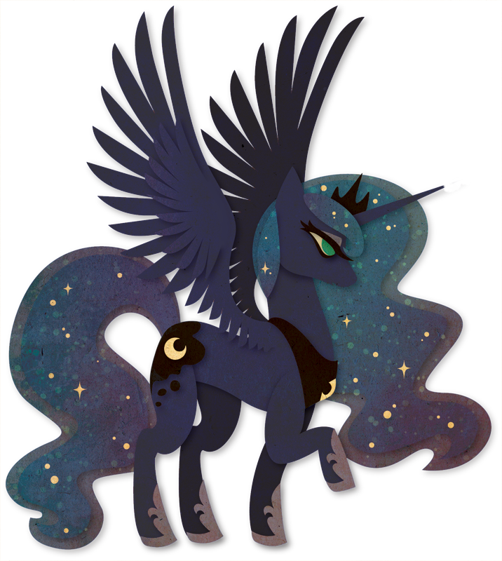 Luna Paper Vector