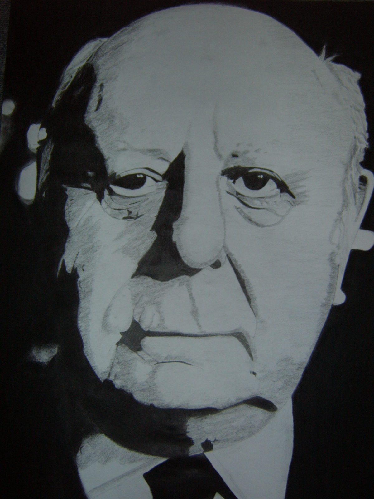 Alfred Hitchcock Drawing