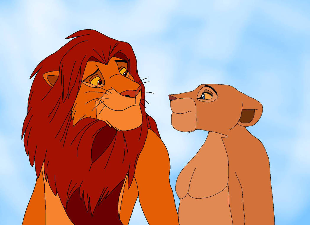 Simba Ruula Simba and Nala by marvinthomastugsfan on DeviantArt
