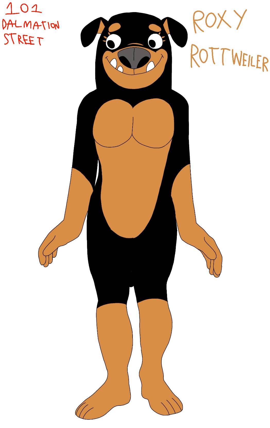 Roxy Rottweiler by marvinthomastugsfan on DeviantArt