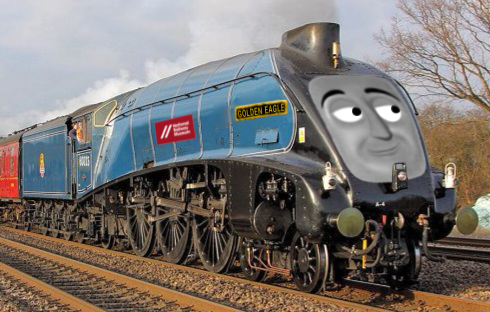 Lner O2 Class Deviantart Golden Eagle The Gresley LNER A4 by marvinthomastugsfan on DeviantArt