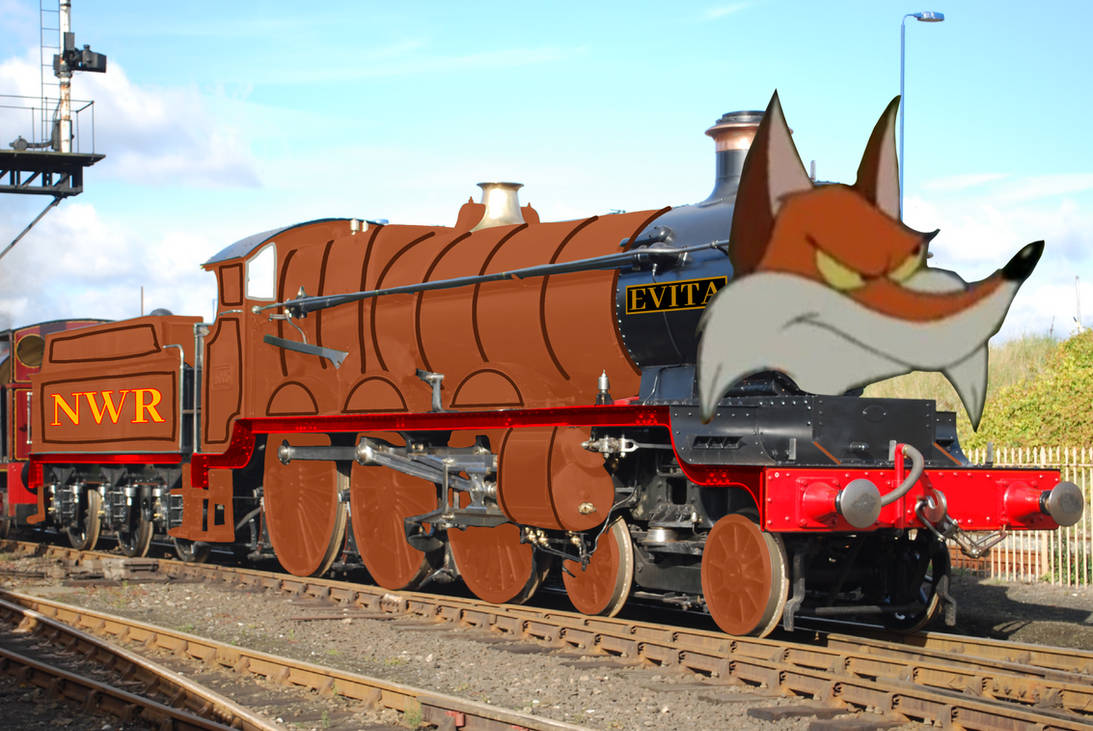 Evita The Mixed traffic Fox Engine by marvinthomastugsfan on DeviantArt