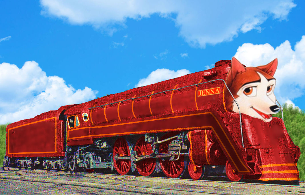 Jenna The Red Streamlined Engine by marvinthomastugsfan on DeviantArt