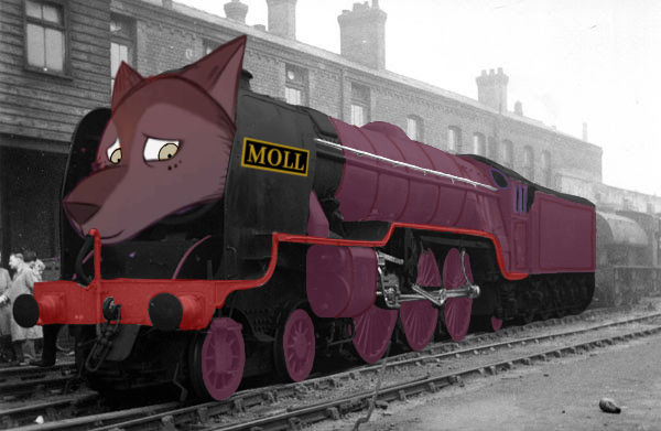 Moll The Wolf Engine by marvinthomastugsfan on DeviantArt