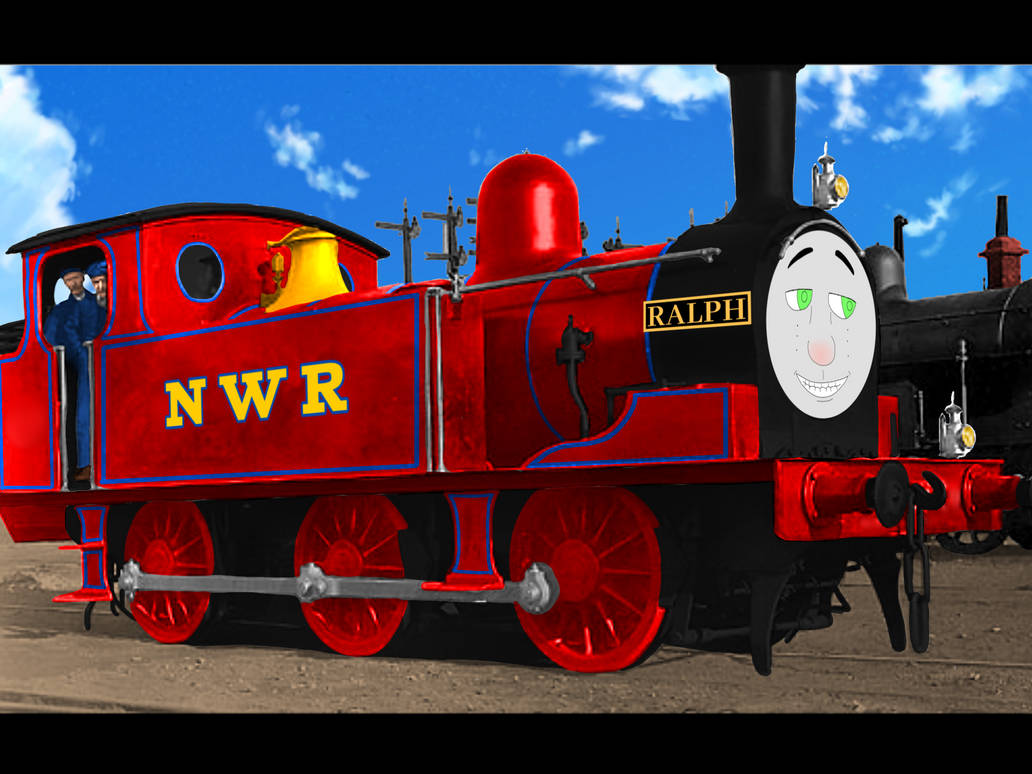 Rotmnt Ralph Ralph The Rotten Tank Engine by marvinthomastugsfan on DeviantArt