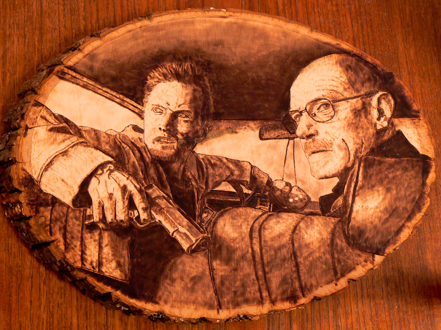 Breaking Bad - Wood Burning