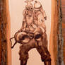 Pyro - Team Fortress 2 - Wood burning