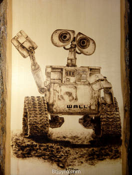 WALL-E - Wood burning