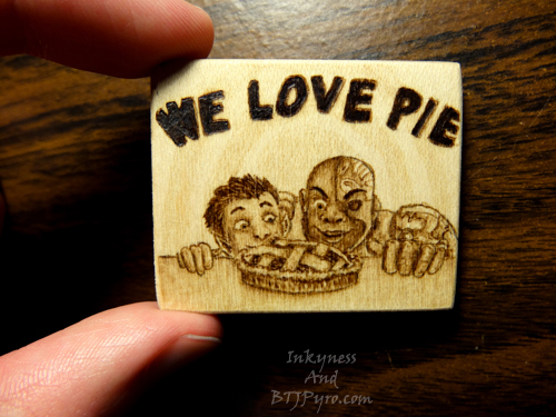 'PIE' ~ Mini Woodburning