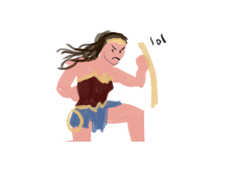 Wonder Woman process