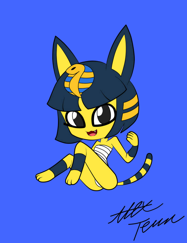 Ankha (animal crossing) by AlexTewi on DeviantArt