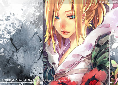 Requiem SNK charity artbook preview