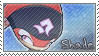 Shade The Echidna Stamp by The-Shade-Club