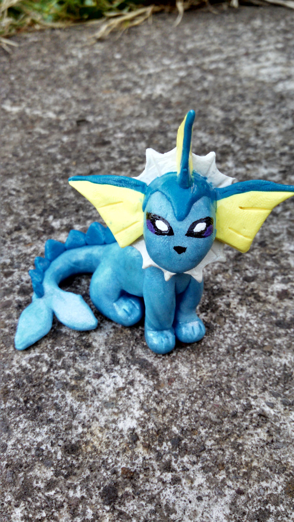 Vaporeon Pokemon Figure Photo 2 by SantelaDelta on DeviantArt