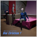Blue Christmas by Ptrope