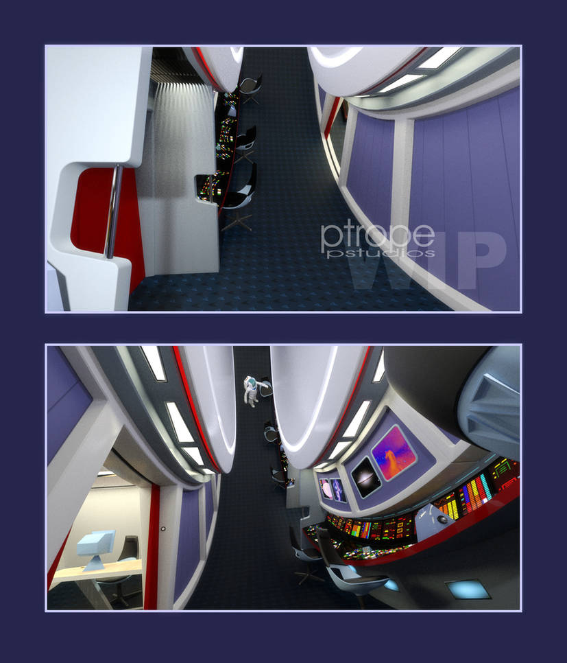 U.S.S. Inception - WIP 2 by Ptrope