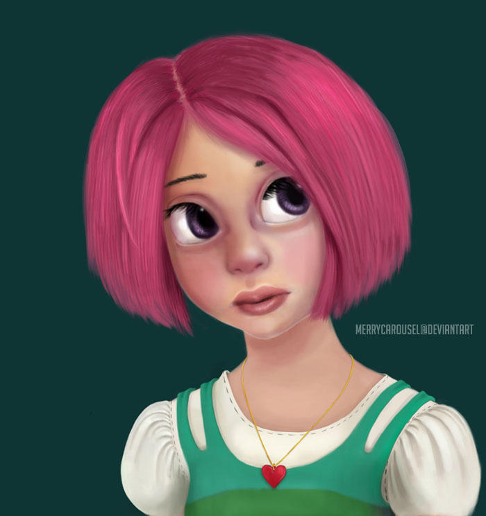 Pink-haired Girl