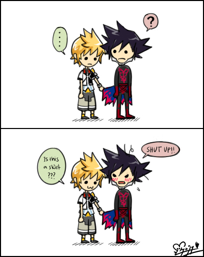 KH-BbS: ...Skirt?