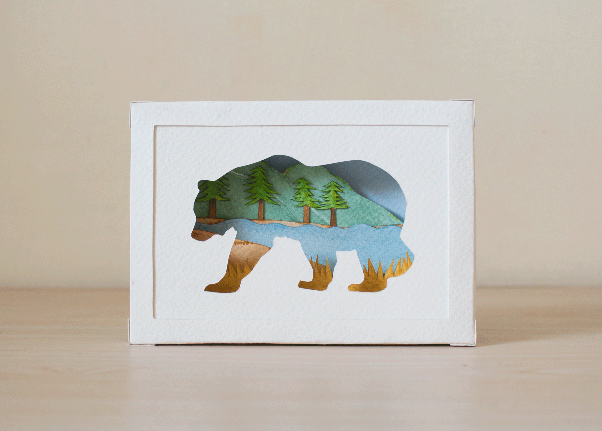 Nature Within ~ Paper cut Animation by NVillustration on DeviantArt Nature Within ~ Paper cut Animation by NVillustration on DeviantArt