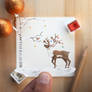 Bubu The Reindeer  - Paper Cut Animals