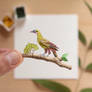 The Olive Oropendola - Paper Cut art