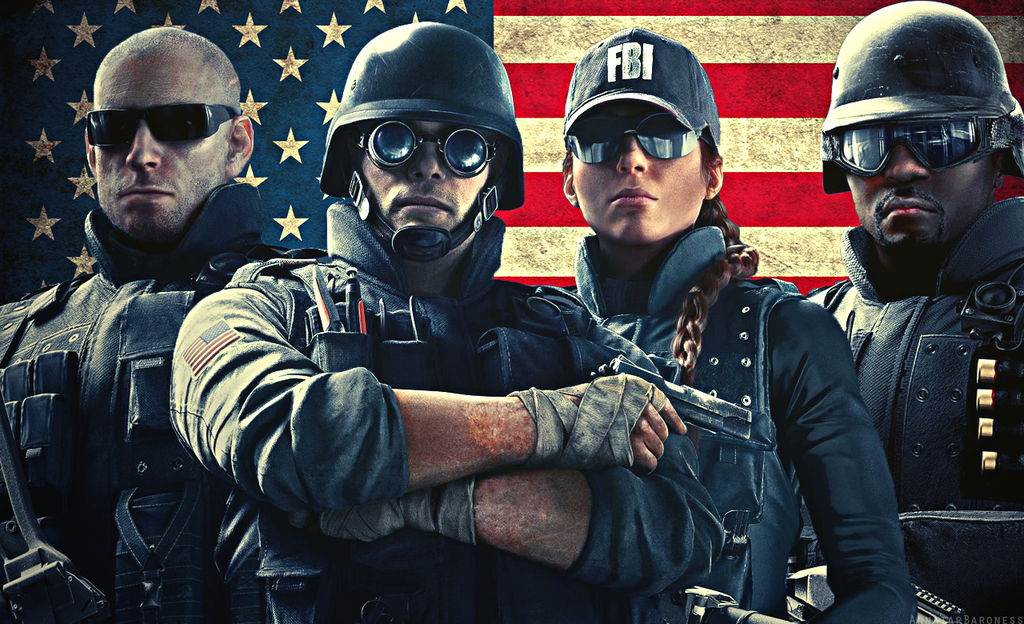 Rainbow Six Siege-SWAT/FBI by LadyAnnatar on DeviantArt