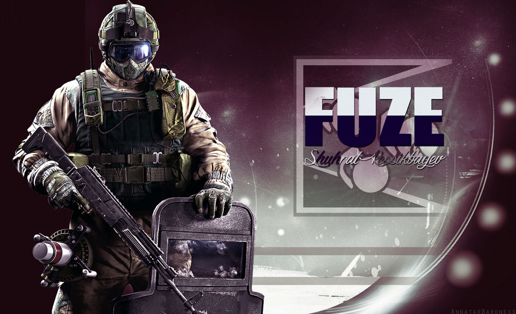Fuze R6paper Rainbow Six Siege-Fuze by LadyAnnatar on DeviantArt