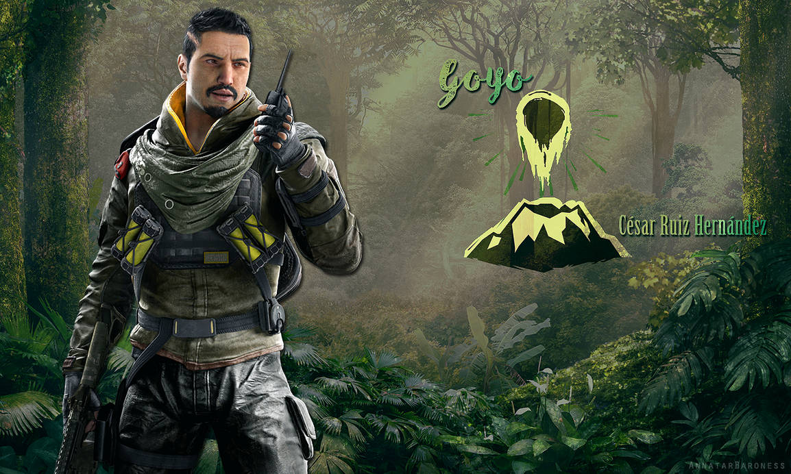 Goyo Vector R6 Rainbow Six Siege-Goyo by LadyAnnatar on DeviantArt