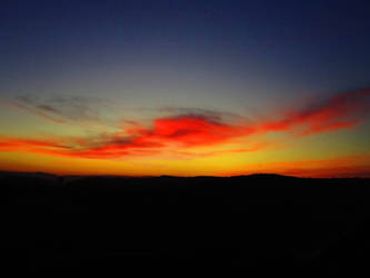 Sunset over Monterey Bay