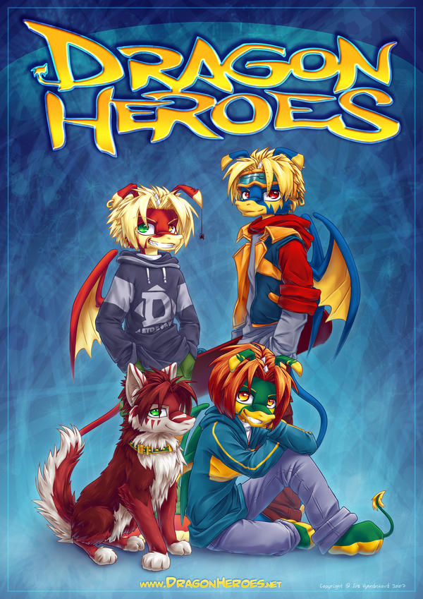 Dragon Heroes Promo Poster by Fany001
