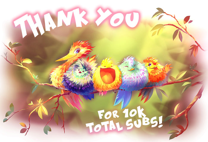 10 000 subscribers at Tapastic by Fany001