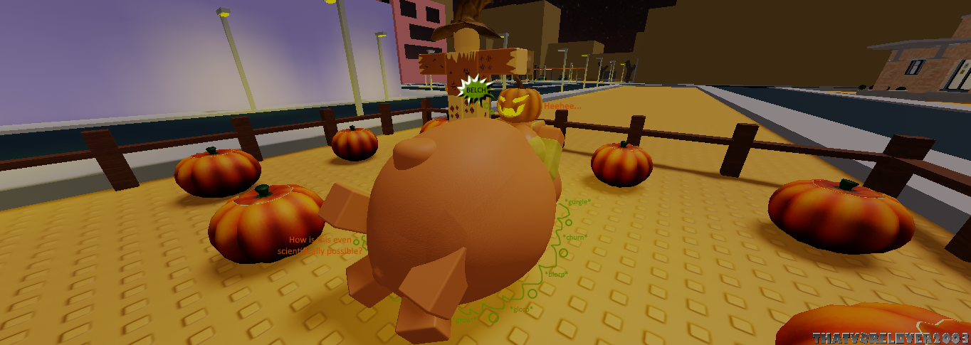 BACON HALLOWEN - Roblox  Pumpkin orange, Bacon, Roblox