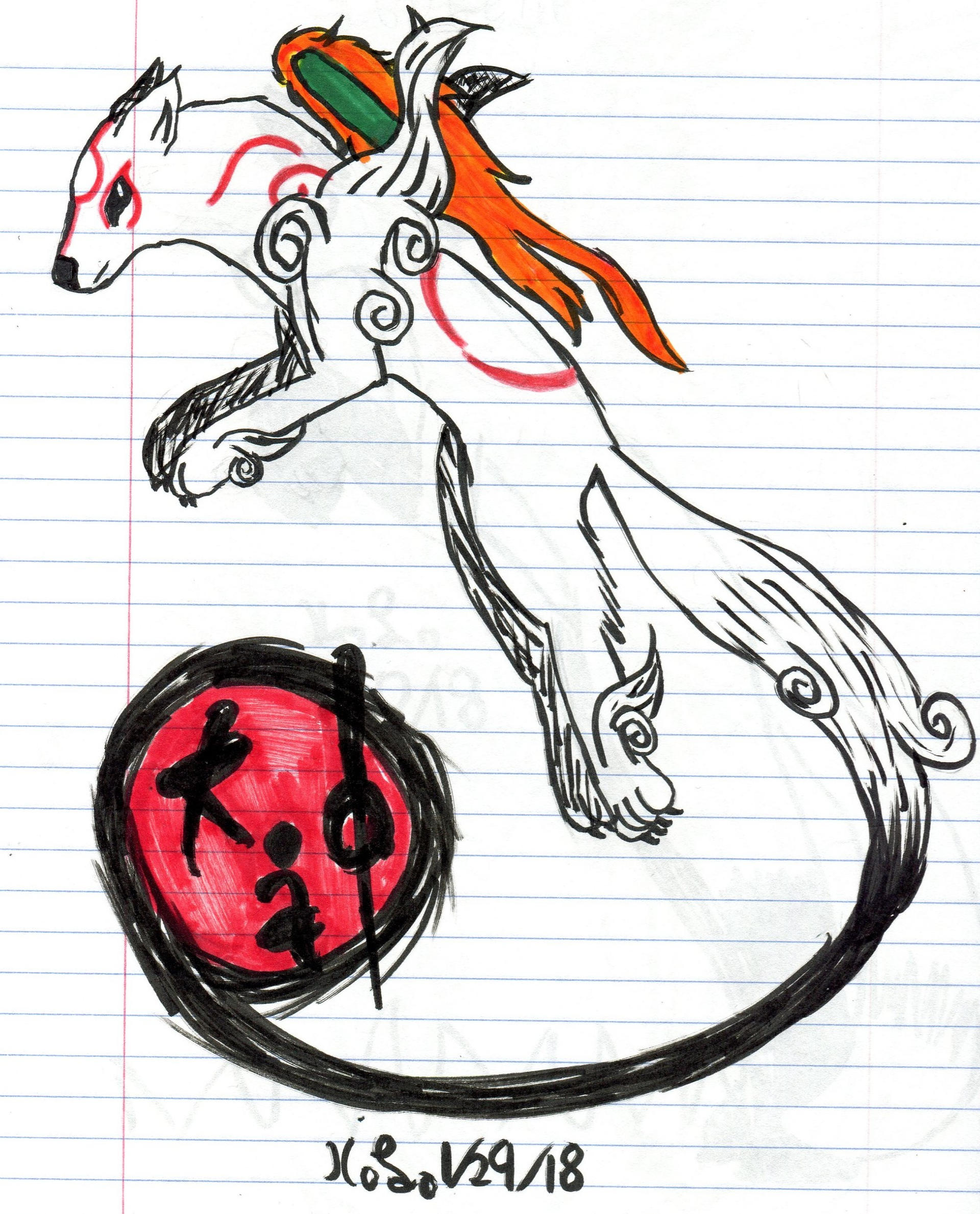 okami {Fanart} by DragonBoyKam on DeviantArt