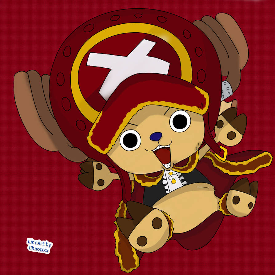 Chopper 15th Anniversary Lineart By Chaotixx by faliin on DeviantArt