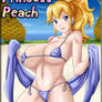 Peach in bikini