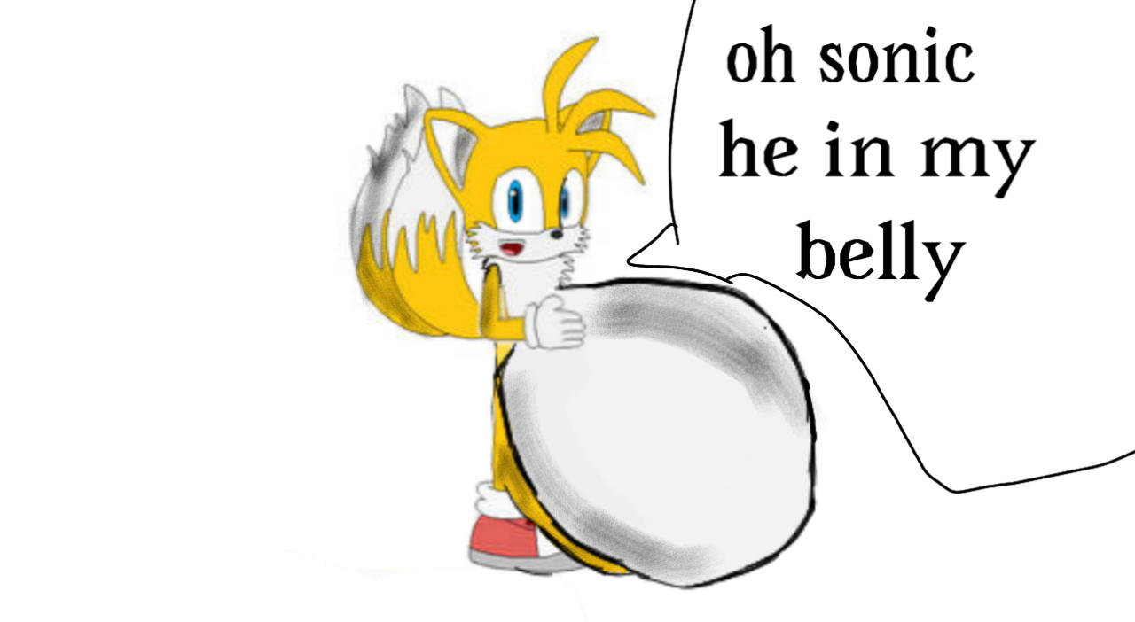 Tails Eats Starved Eggman by ARMCDAcid on DeviantArt
