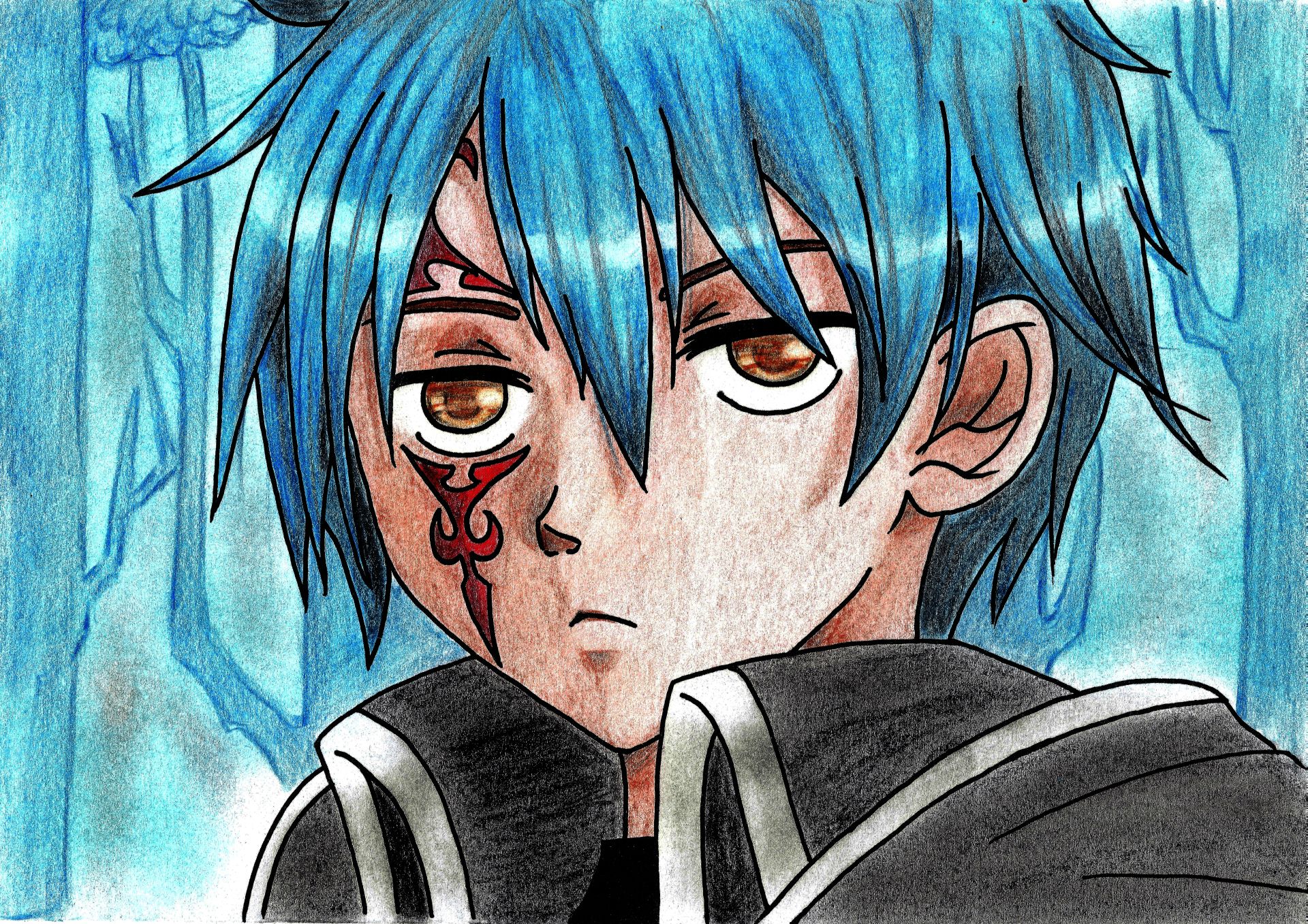 Gerard (Jellal)-Siegrain (Fairy Tail) Coloration