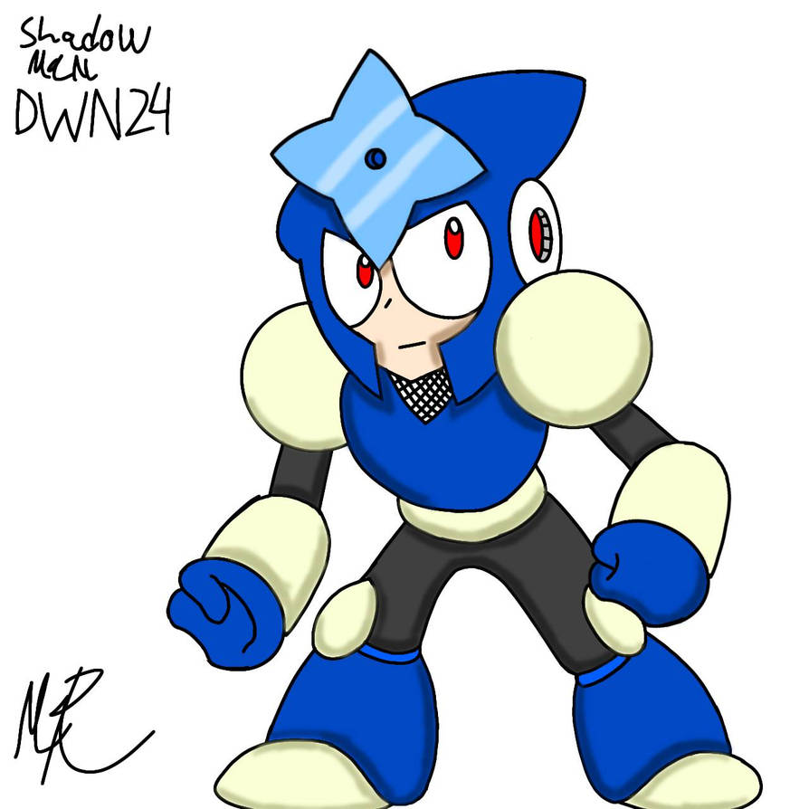 Shadow man from Mega Man 3 by Ebreezy33 on DeviantArt