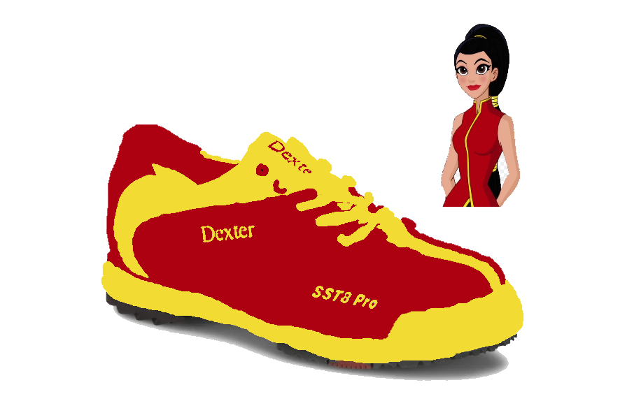 Custom top bowling shoes