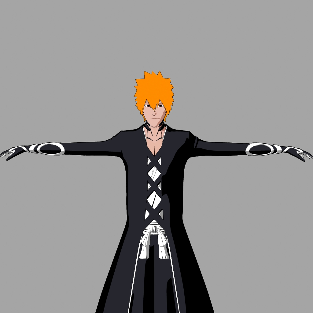 Ichigo New Bankai Render by Advance996 on DeviantArt