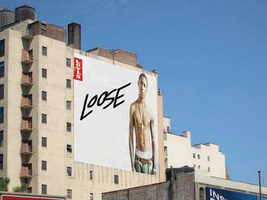 Levis Ad: Loose Billboard