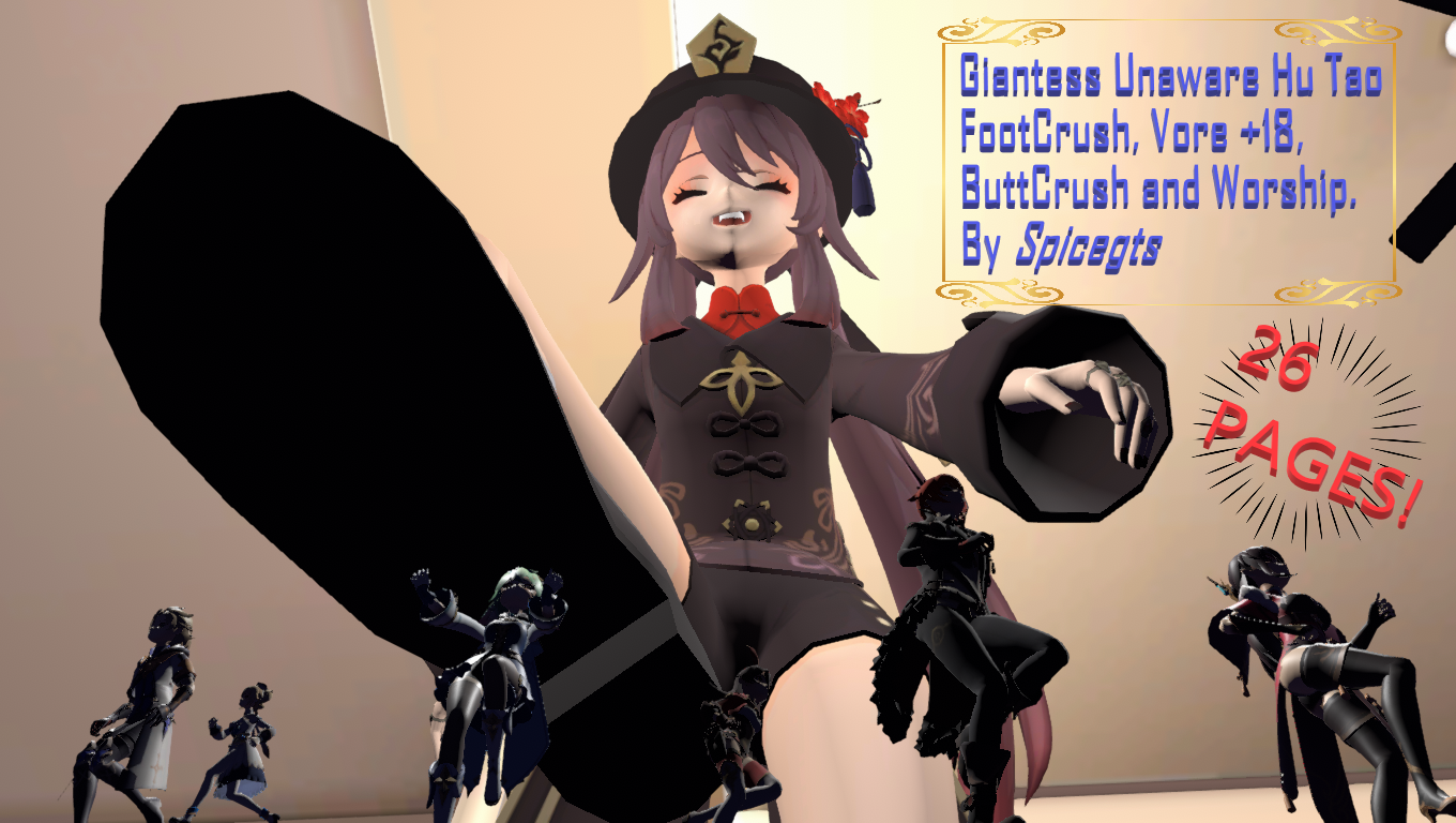 Giantess Unaware Hu Tao Comic by Spicegts on DeviantArt