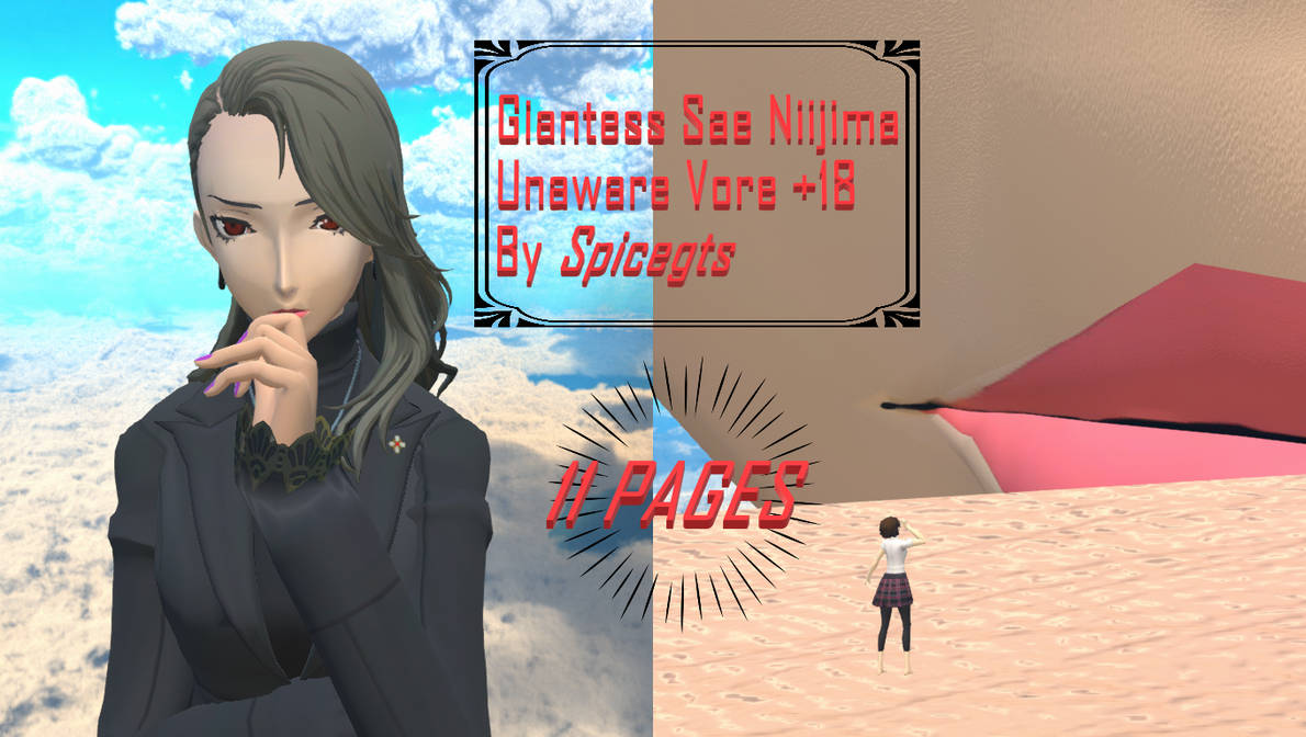 Giantess Sae Niijima Unaware Comic by Spicegts on DeviantArt